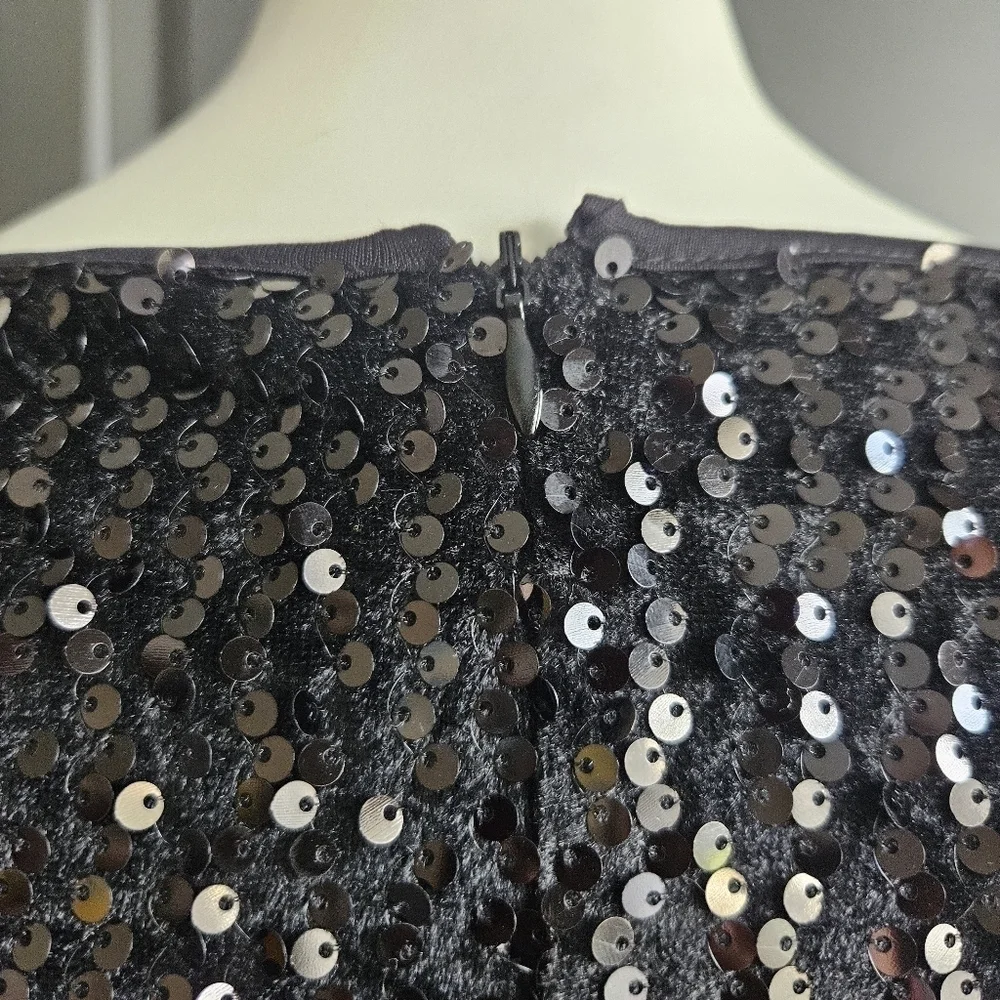 Fashion Nova Womens Sequin Mini Dress Sz‎ Medium